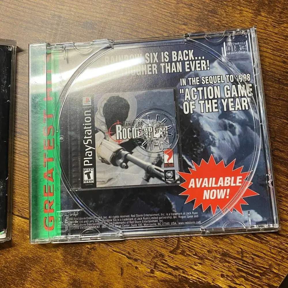 Tom Clancy's Rainbow Six (Sony PlayStation 1, 1999)